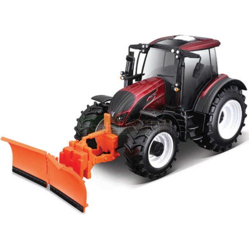 Valtra N174 Tractor with Snow Plough