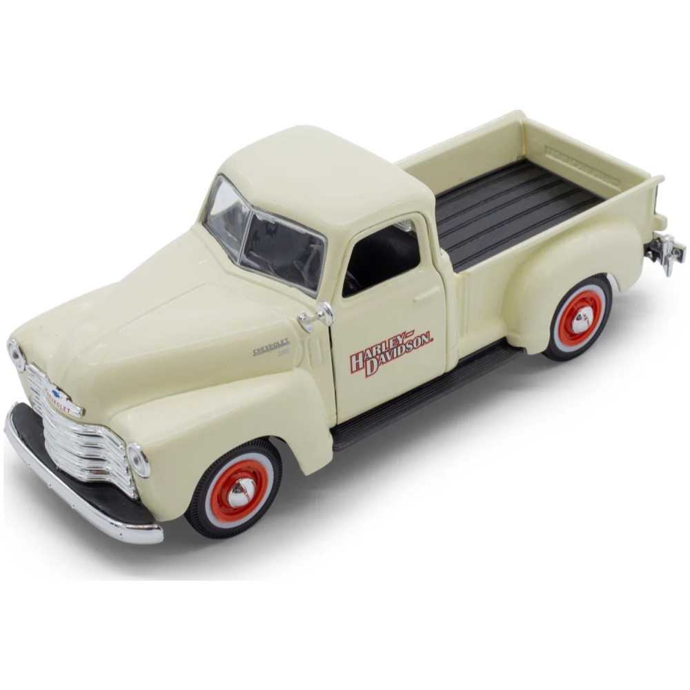 Harley Davidson Chevrolet 3100 Pickup (1950) and FLSTS Heritage Springer Chevy (2001) - Image 3