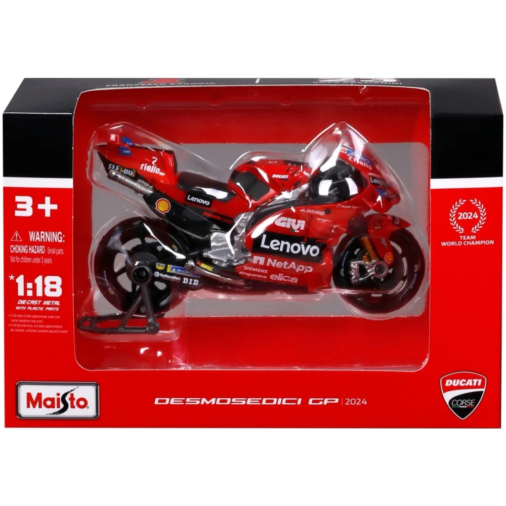 Ducati Lenovo GP Racing 2024 #23 Bastianini - Image 3