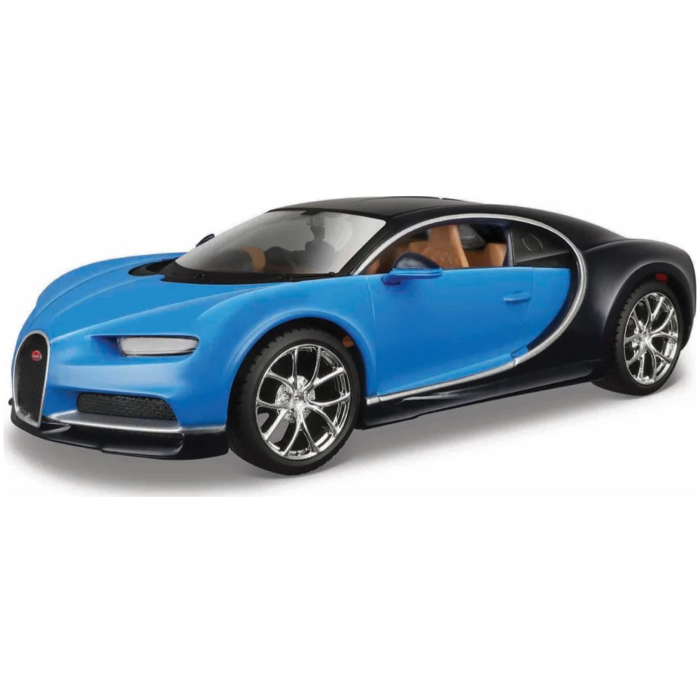 Bugatti Chiron Model Kit - Blue