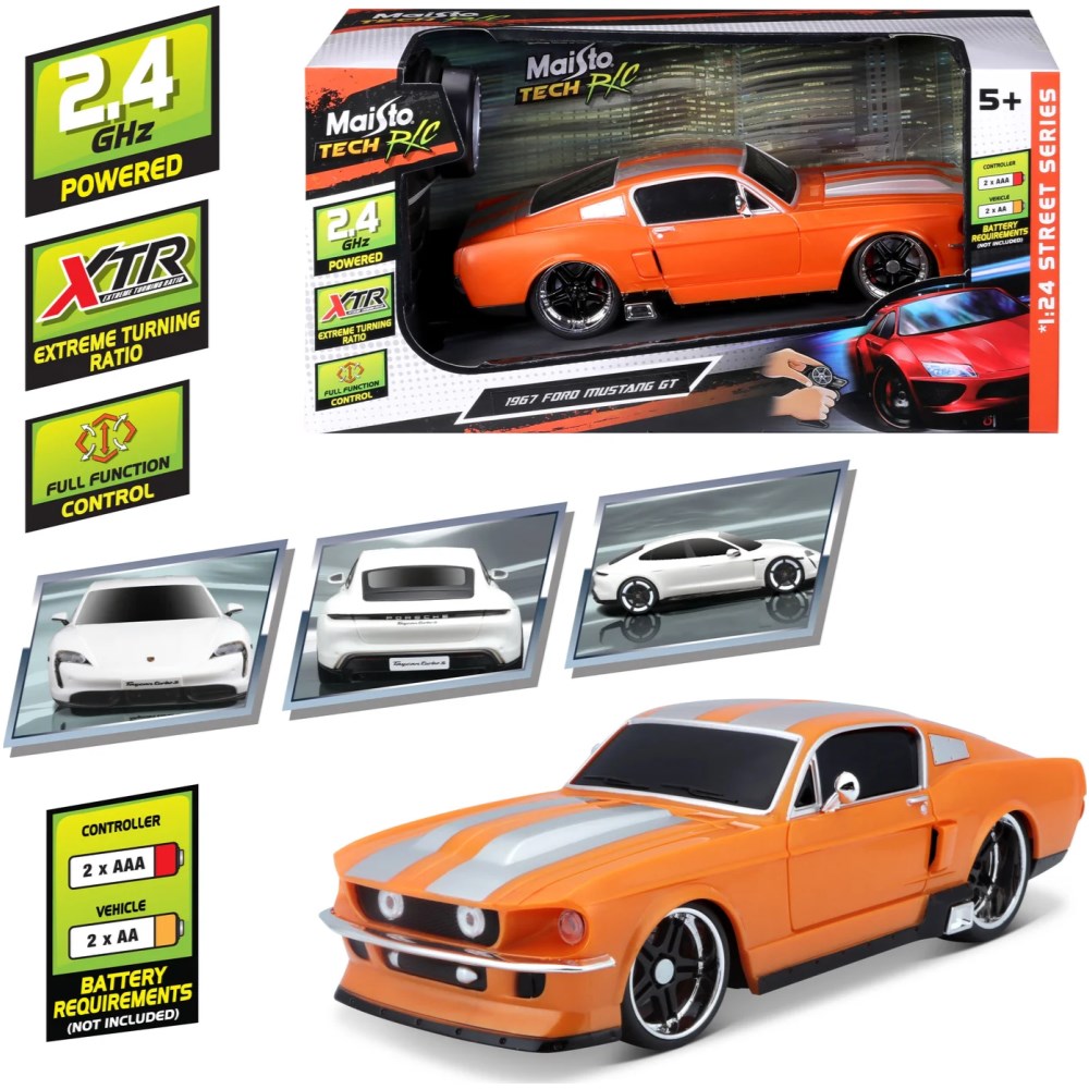 Ford Mustang GT 1967 RC 2.4GHz Handset - Image 3