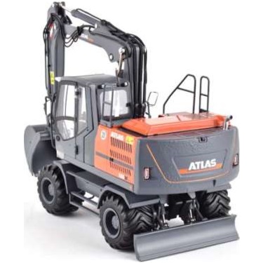 Atlas 185W Wheeled Excavator with Nokian Tyres and Standard Atlas Bucket - Image 1