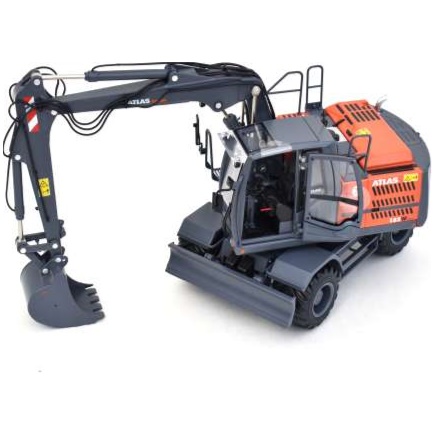 Atlas 185W Wheeled Excavator with Nokian Tyres and Standard Atlas Bucket