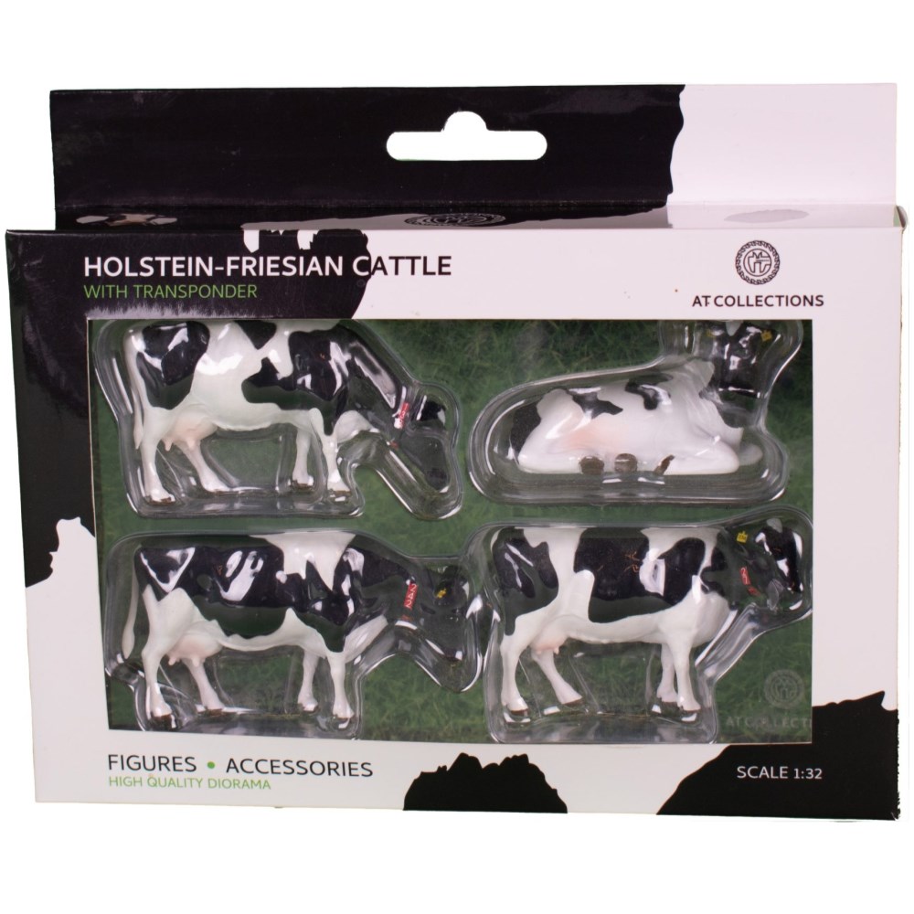 Holstein-Friesian Cattle (Set of 4)