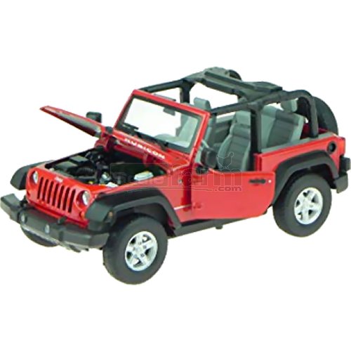 Jeep Wrangler Open Roof - Red