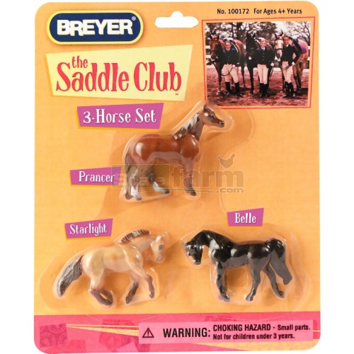 The Saddle Club Mini Whinnies 3 Horse Set