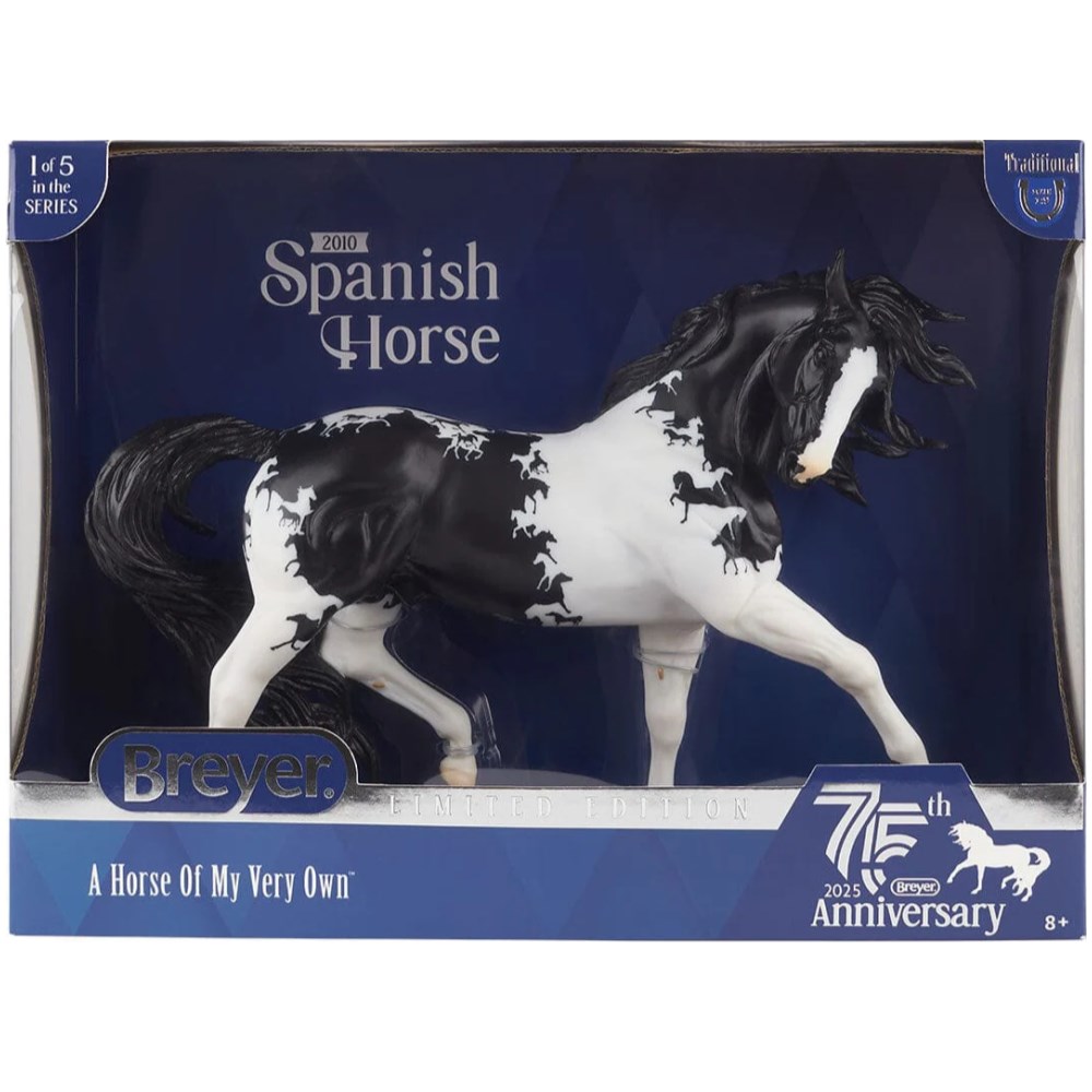 Esprit Spanish Horse - Breyer 75th Anniversary Horse - Image 2