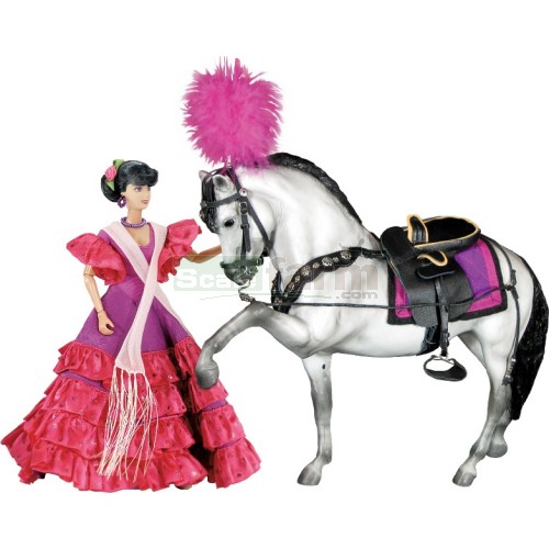 Spanish Flamenco Horse And Rider - Limited Edition