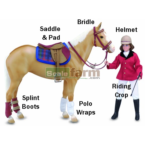 Handmade English Riding Saddle Set