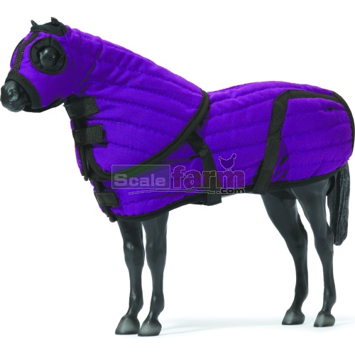 Quilted Stable Blanket & Hood