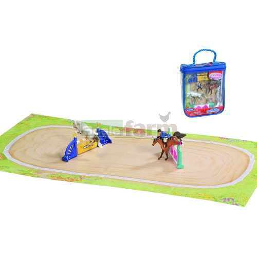 Mini Whinnies Canadian Rockies Show Jumping Derby Play Set