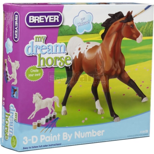 My Dream Horse - 3D Paint by Numbers Kit