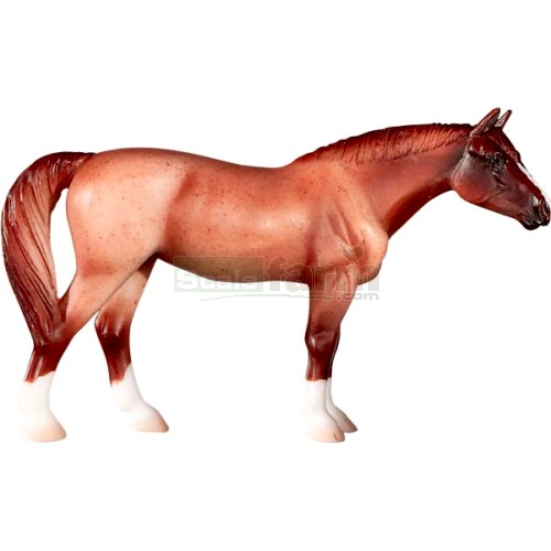 Stablemates American Quarter Horse - Red Roan