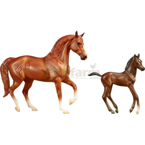 Smooth Rider - Paso Fino Horse and Foal Set