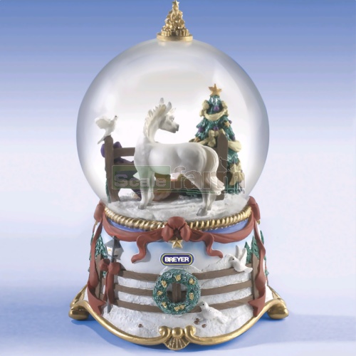 Breyer Christmas Snow Globe