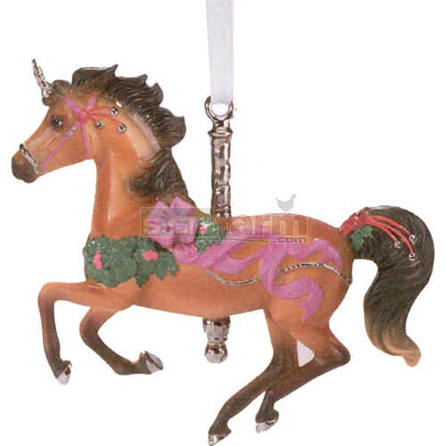 Breyer Peppermint Twist Carousel Ornament