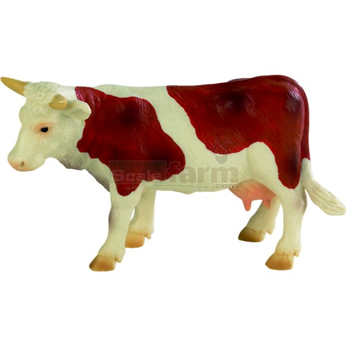 Cow - Brown and White