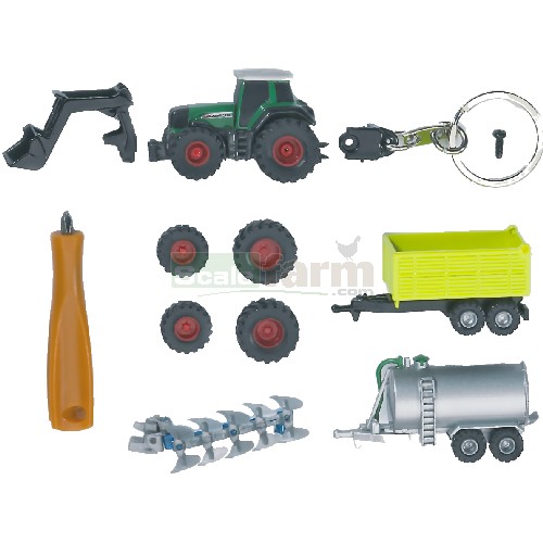 Fendt Favorit 930 with Keyring, Trailers, Accessories
