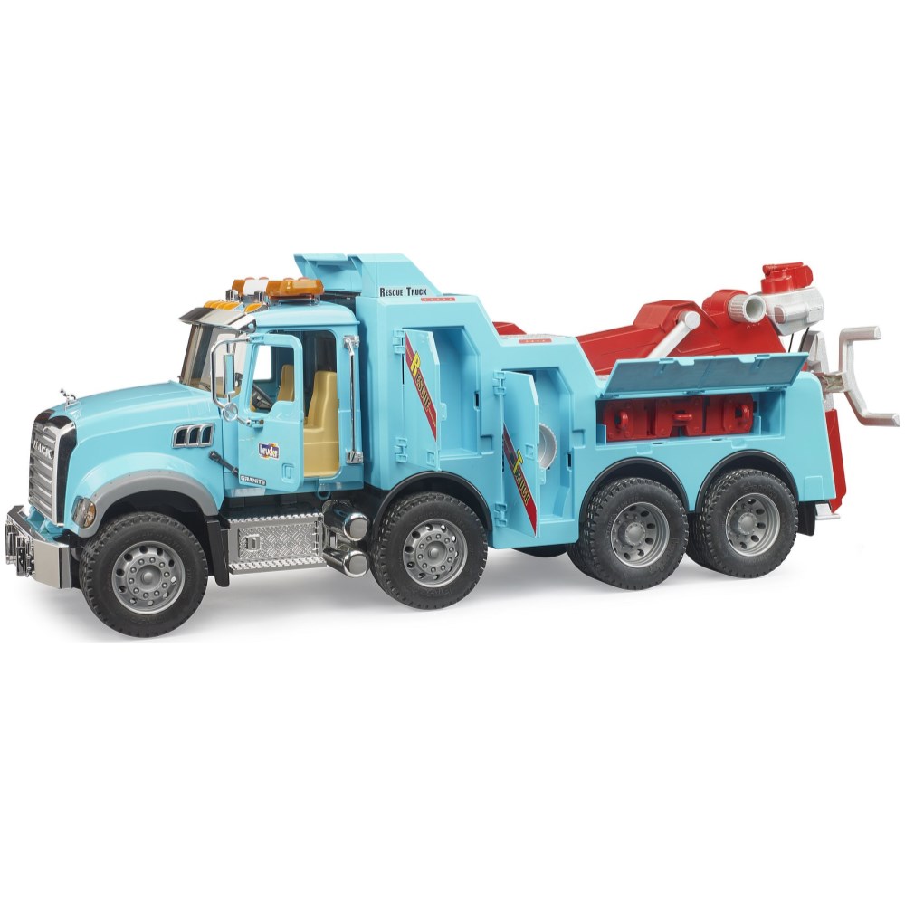 MACK Granite Recovery and Tow Truck with Lights and Sound - Image 1