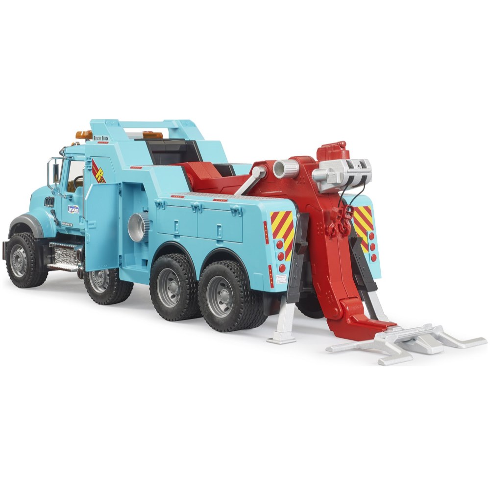 MACK Granite Recovery and Tow Truck with Lights and Sound - Image 2