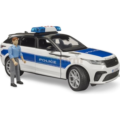Range Rover Velar Police Vehicle with Police Officer