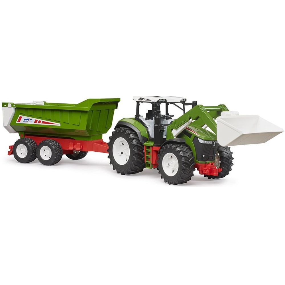 Roadmax Tractor with Front Loader and Tipping Trailer - Image 3