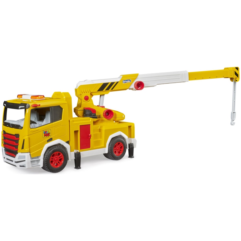 Roadmax Crane Truck - Yellow - Image 2