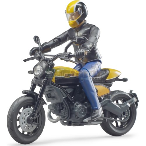 Scrambler Ducati Full Throttle with Rider