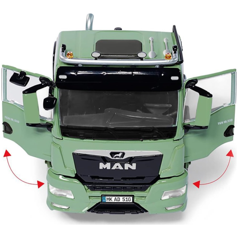 MAN TGS 18.510 4x4 BL 2-Axle Truck - Green - Image 1