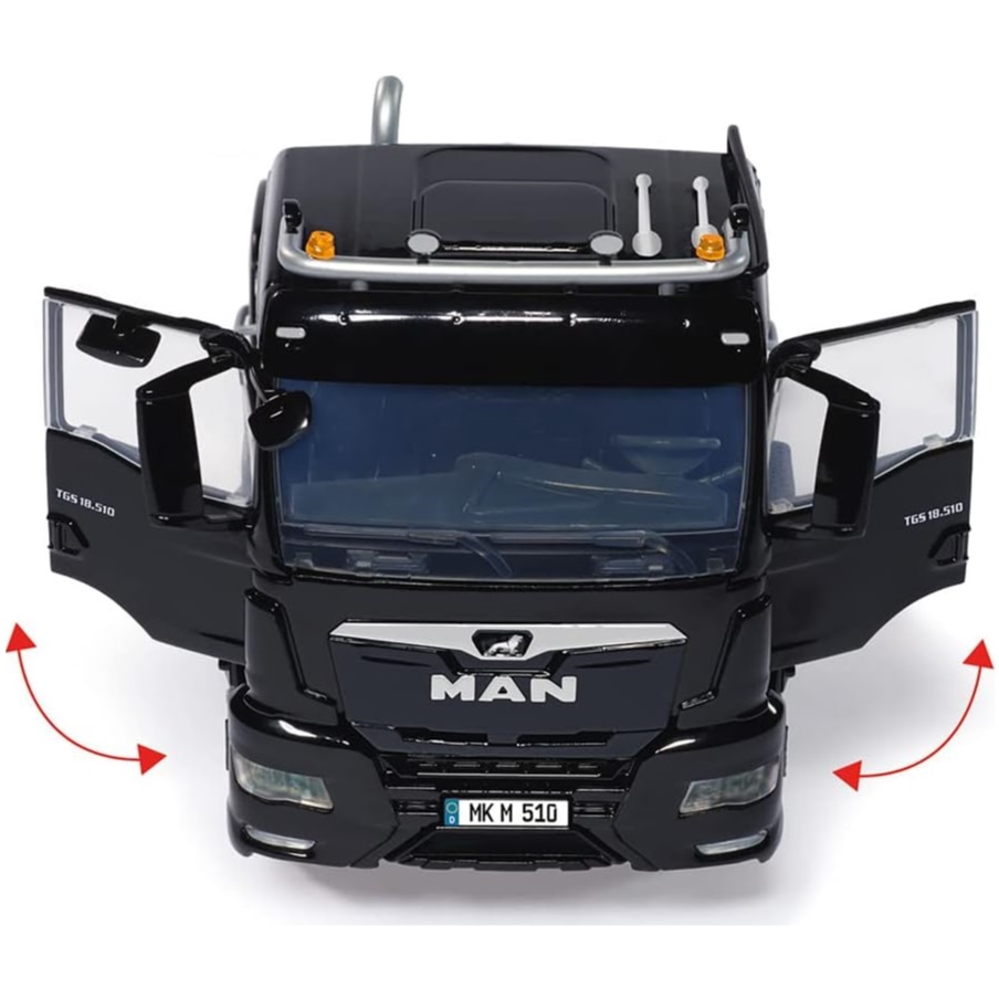 MAN TGS 18.510 4x4 BL 2-Axle Truck - Black - Image 1