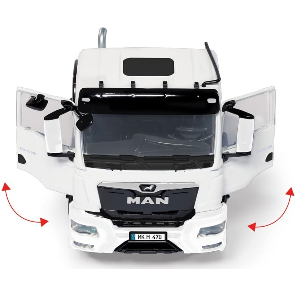 MAN TGS 18.510 4x4 BL 2-Axle Truck - White - Image 1