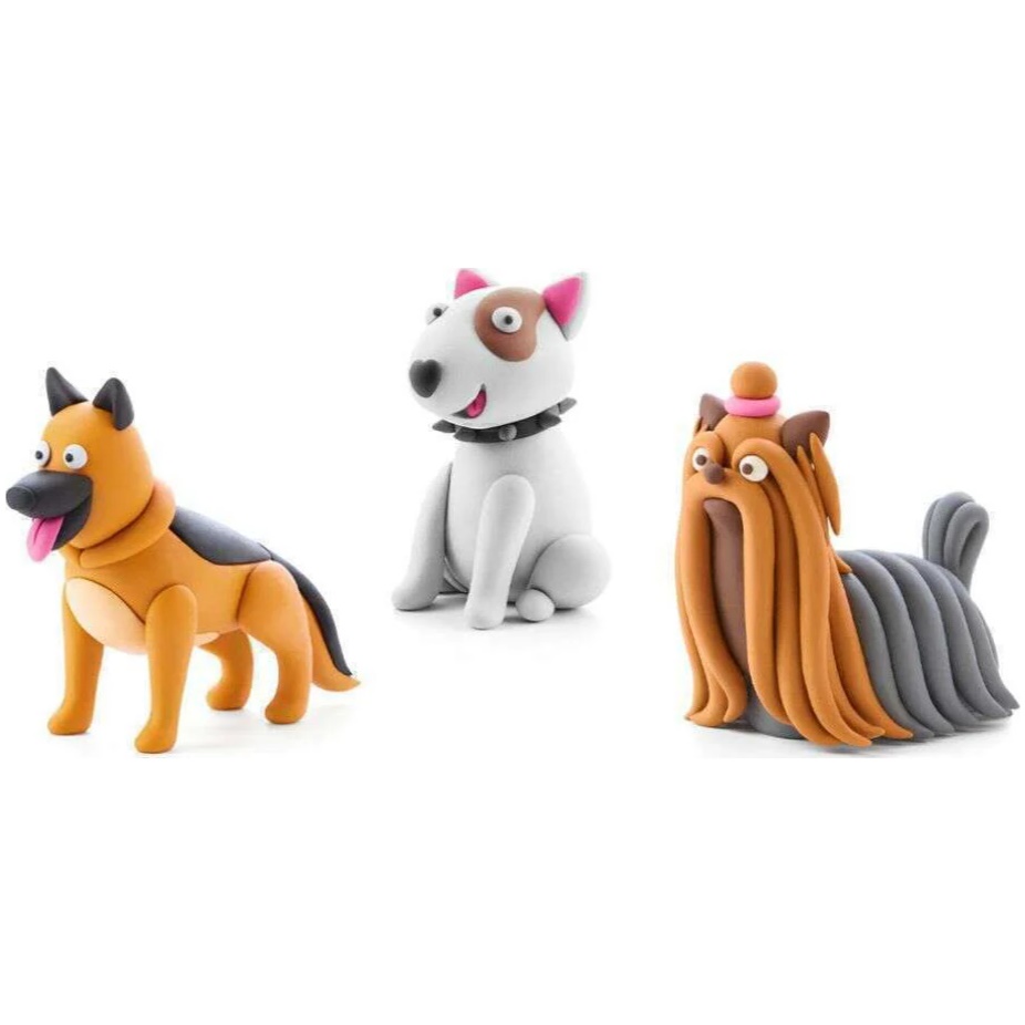 Hey Clay Dog Story - Bull Terrier, Shepherd, Yorkie - Image 2