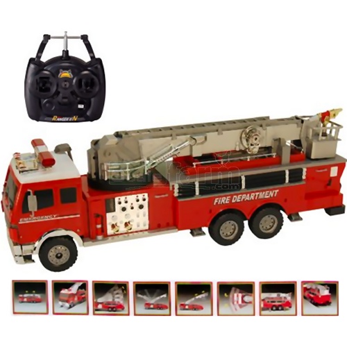 realistic rc fire truck