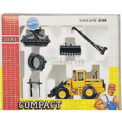 Volvo BM L70 Wheel Loader With Handling Arm By Joal 1/50th Scale 