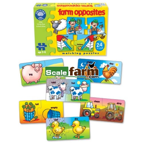 Farm Opposites, Matching Game