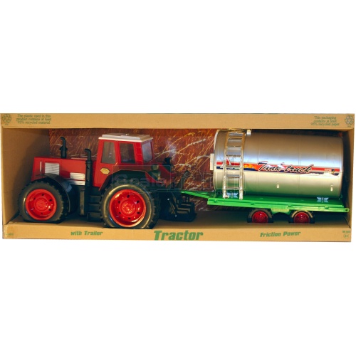 Recycled Tractor With Vacuum Tank