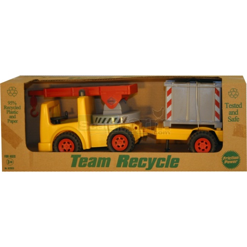 Recycled Team Construction Crane with Trailer