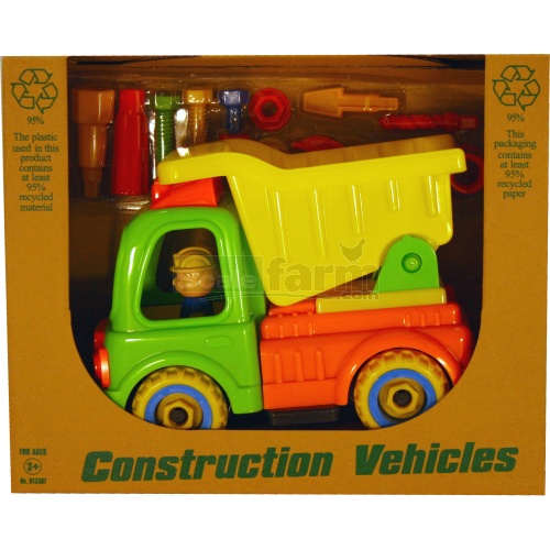 Recycled Take A Part Dump Truck With Tools