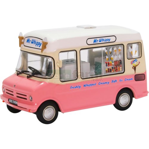 Bedford CF Ice Cream Van - Mr Whippy (Oxford 43CF001)
