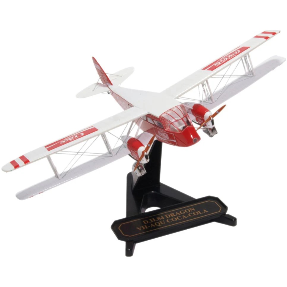 De Havilland 84 Dragon Bi-Plane - Coca Cola