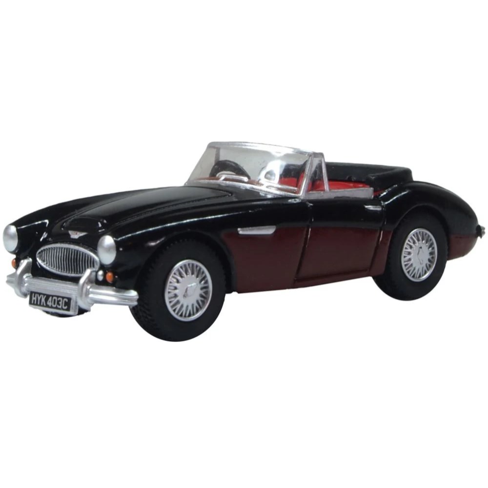 Austin Healey 3000 - Black/Burgundy