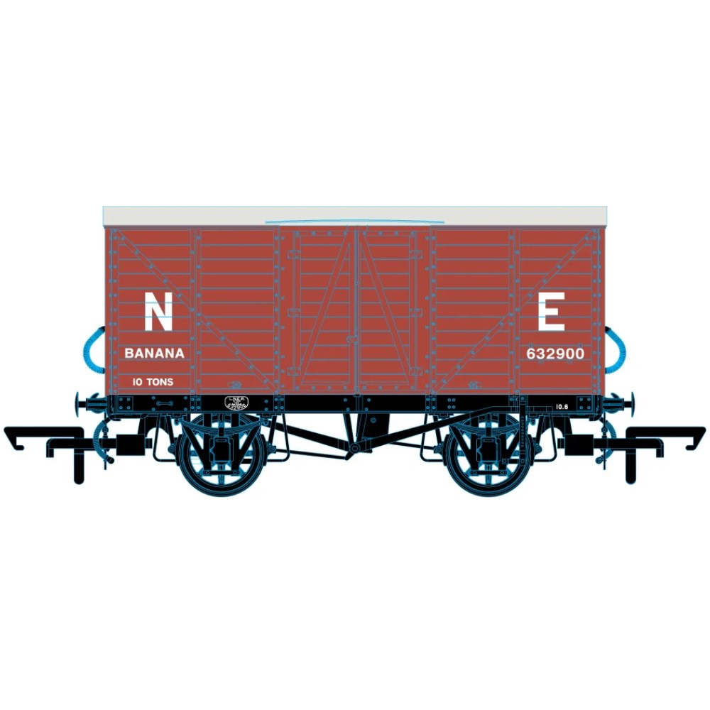 GER Diagram 85 Banana Van - LNER (pre 1937) #632900 - Image 2