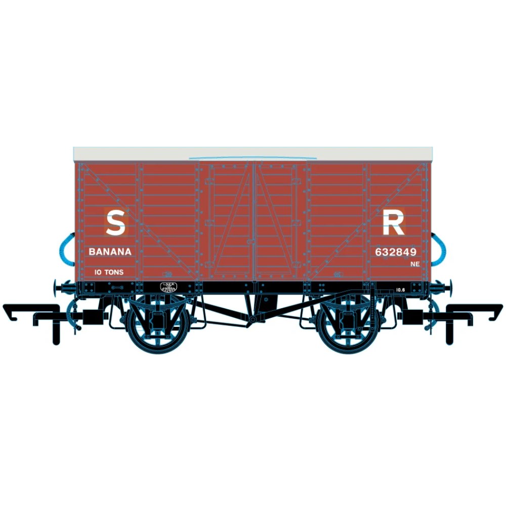 GER Diagram 85 Banana Van - Patched SR #632849 - Image 2