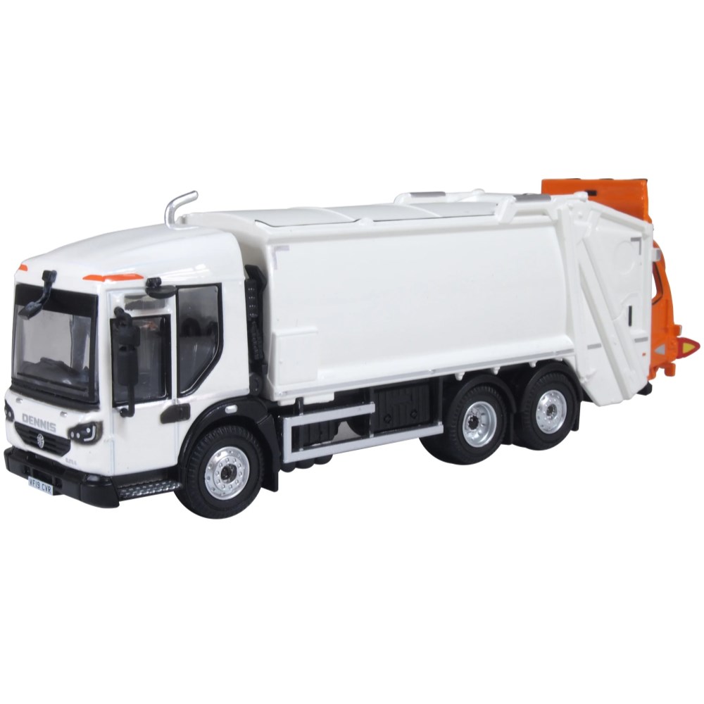 Dennis Eagle Olympus Refuse Truck - White