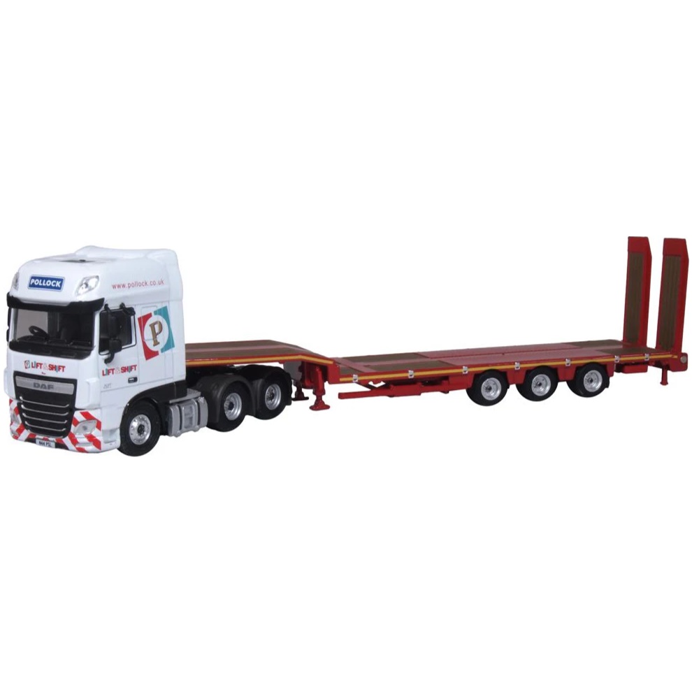 DAF XF Euro 6 Semi Low Loader - Pollock Lift & Shift