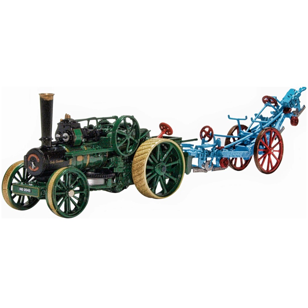 Fowler BB1 Ploughing Engine 15334 Lady Caroline and Plough