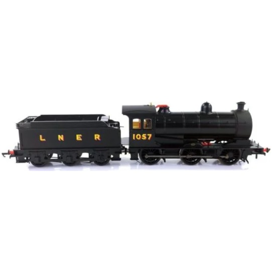 LNER 0-6-0 Class J26 Locomotive 1057 (Plain Black)