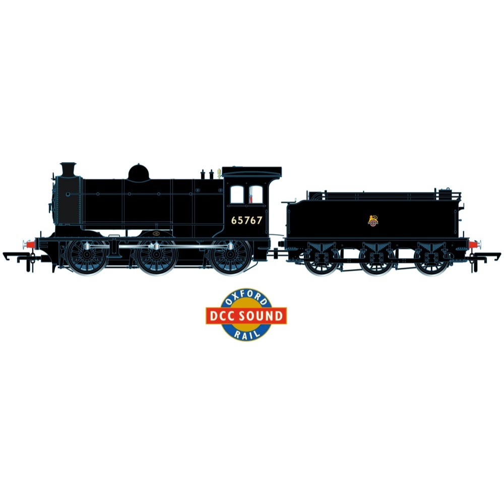 LNER 0-6-0 Class J26 Locomotive BR Black (Early) 65767 Sound Fitted - Image 1
