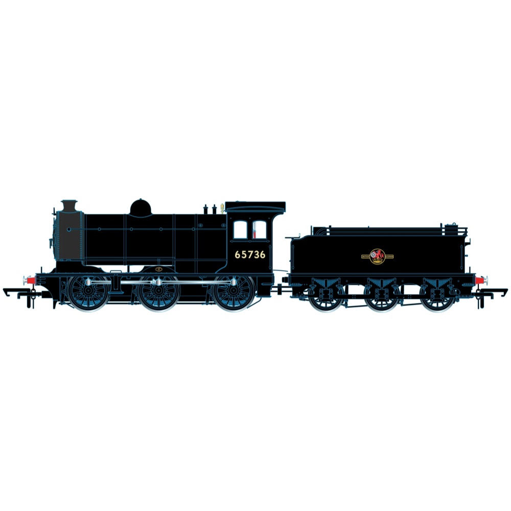 LNER 0-6-0 Class J26 Locomotive BR Black (Late) 65736 - Image 2
