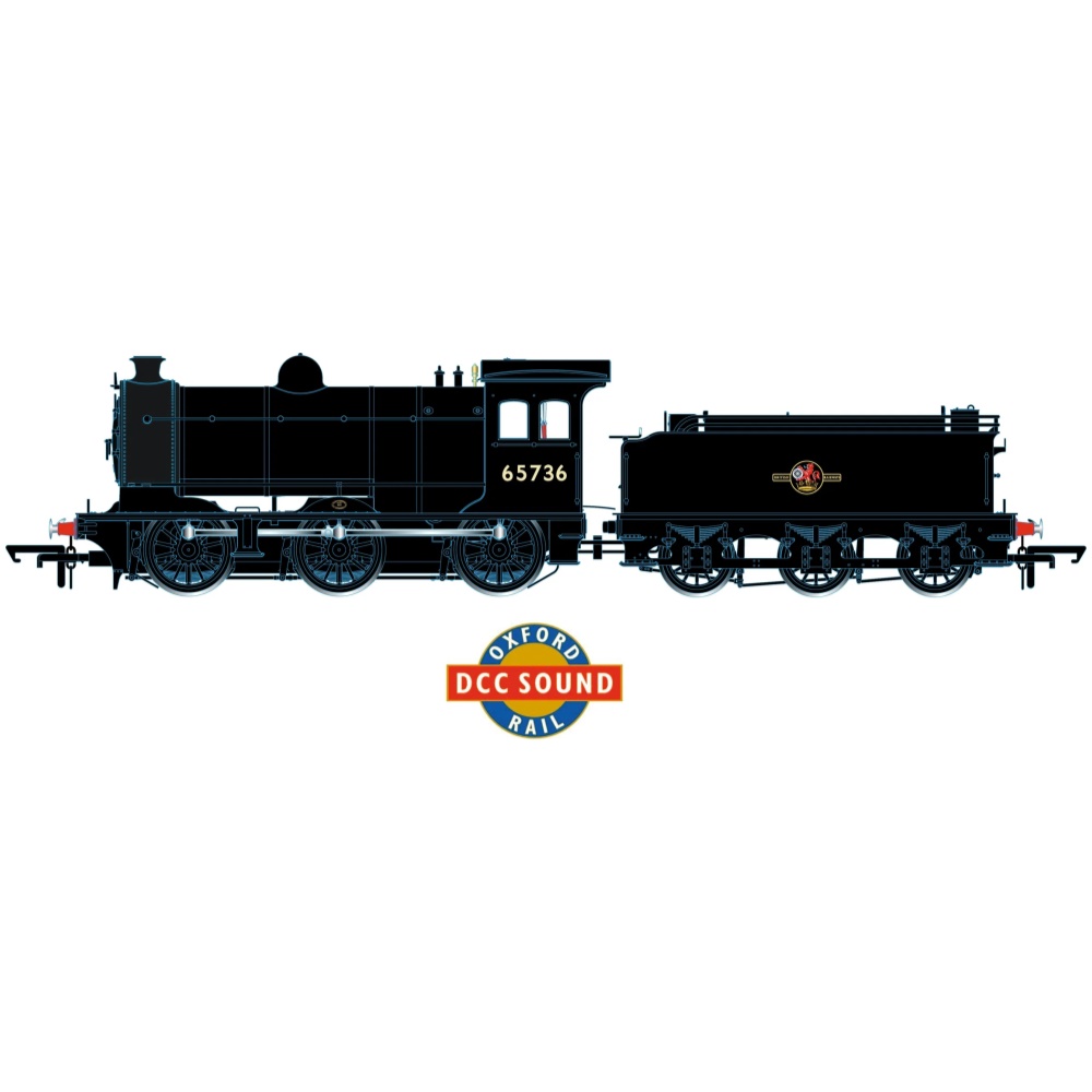 LNER 0-6-0 Class J26 Locomotive BR Black (Late) 65736 Sound Fitted - Image 2
